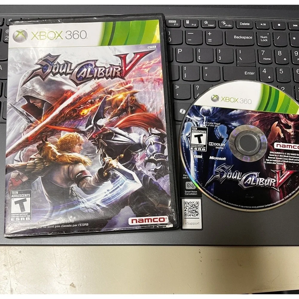 SoulCalibur V 5 Microsoft‎ Xbox 360 Namco Fighting Game 2012 T Rating